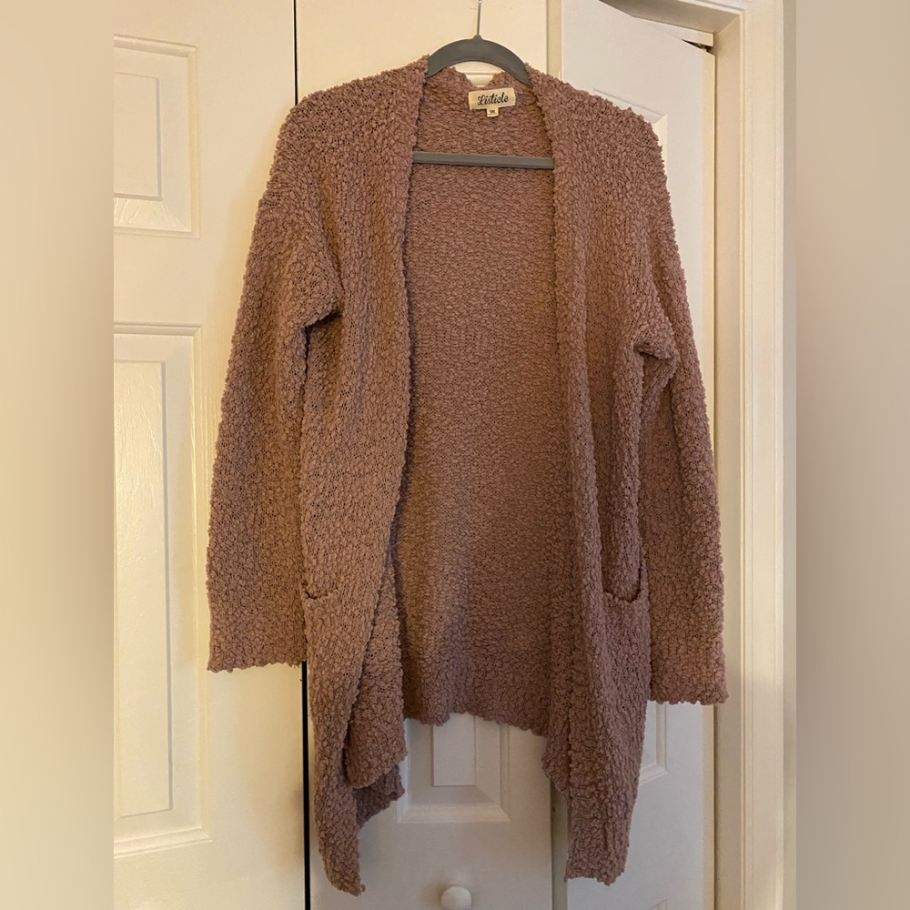 Listicle Boutique  Cozy Women's Sweater in Soft Mauve